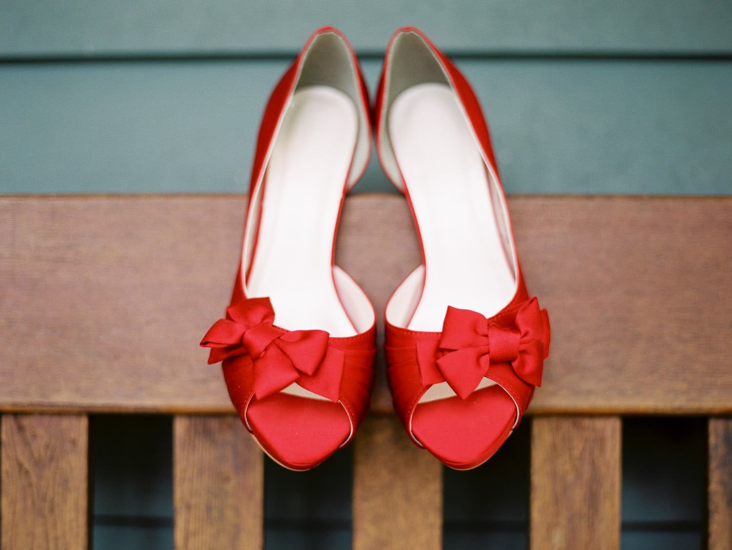Wedding shoes, Fuji400h | Vancouver wedding photographer