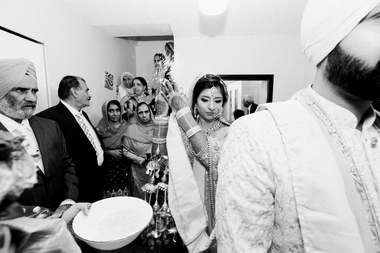 Doli ceremony | Indian wedding photography Vancouver