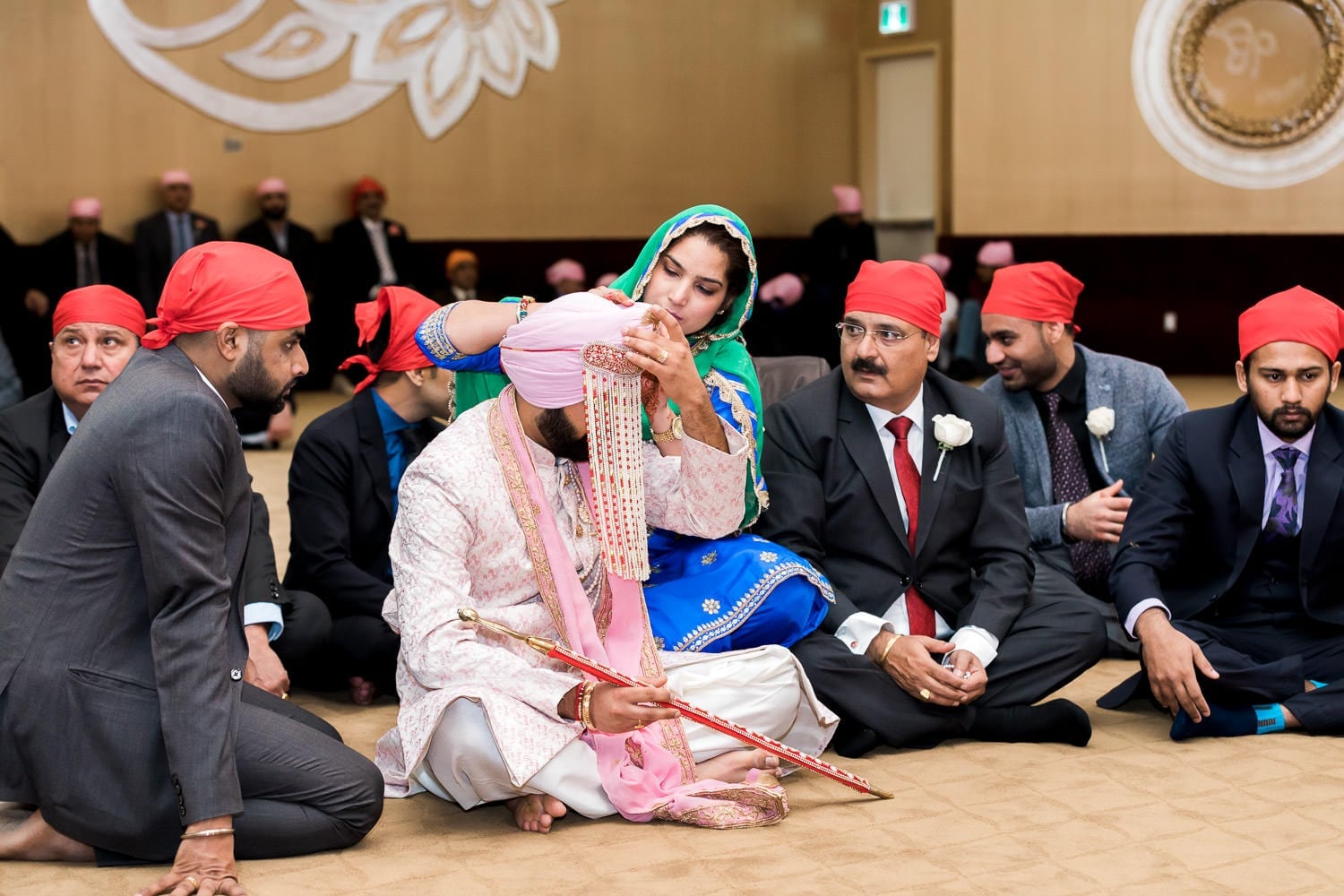 Indian wedding at the temple | Indian wedding photography Vancouver