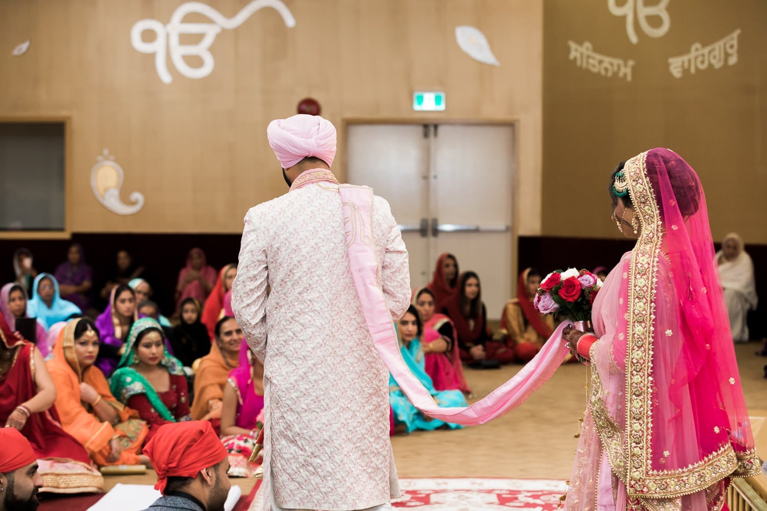 Indian wedding at the temple | Indian wedding photography Vancouver