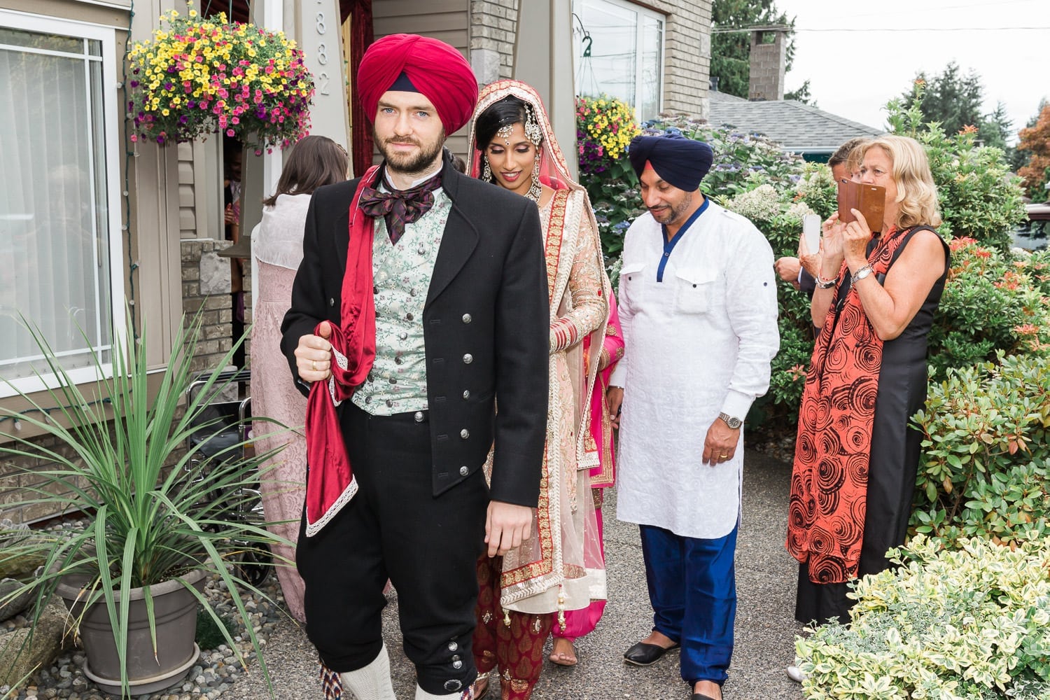 Indian and Norwegian wedding | Vancouver Indian wedding photographer